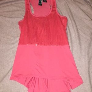 Sequin tank top